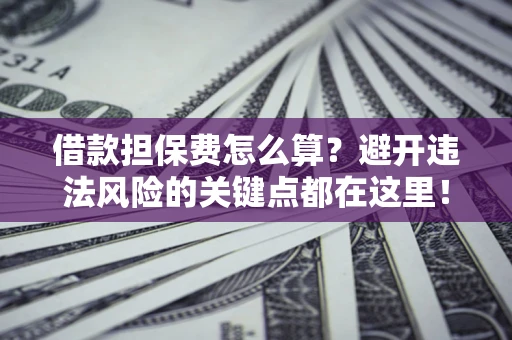 济南借款担保费怎么算？避开违法风险的关键点都在这里！