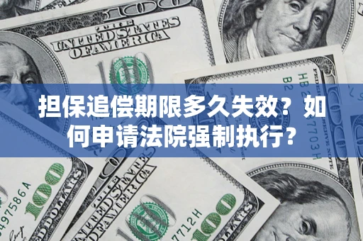 济南担保追偿期限多久失效？如何申请法院强制执行？