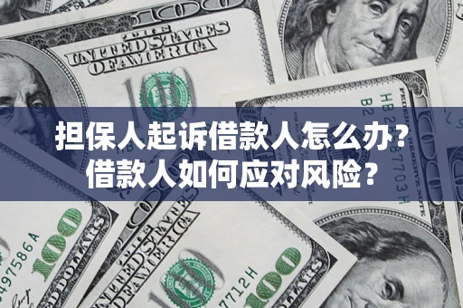 济南担保人起诉借款人怎么办？借款人如何应对风险？