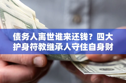 济南债务人离世谁来还钱？四大护身符教继承人守住自身财产